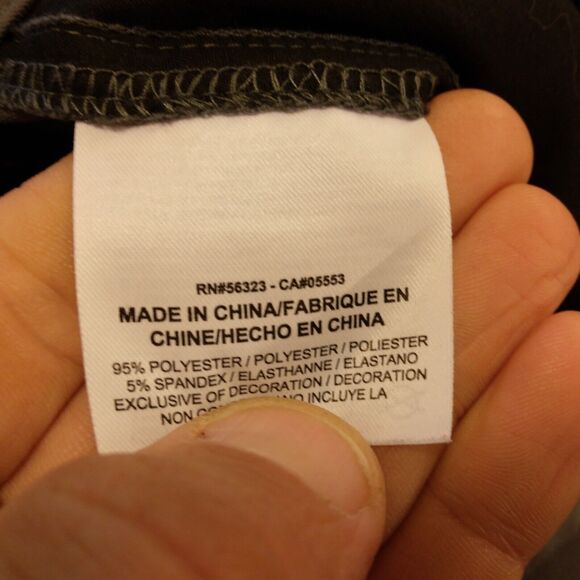 Nike Golf pants mens 36x32 gray drifit Victory flat front performance 472532-021 - Picture 8 of 10